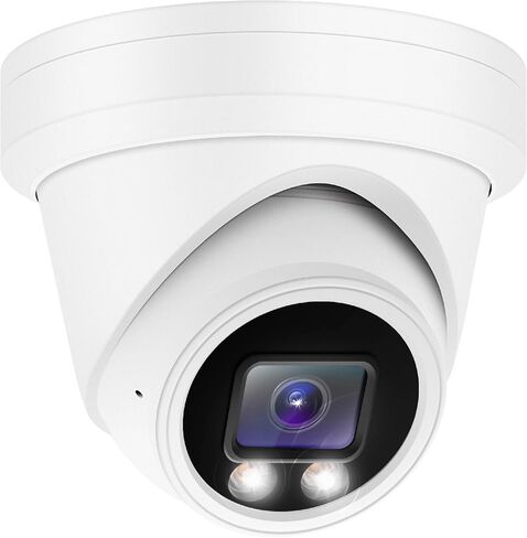 (New Upgrade) 2MP 1080P 24/7 Full-Color HD TVI/CVI/AHD/CVI Dome CCTV Security Camera with Sony-Starvis Sensor, Indoor Outdoor Color Night Vision Waterproof Analog Surveillance Camera 2.8mm Lens in Kuwait