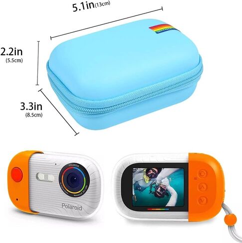 Leayjeen Kids Camera Case Compatible with SUZIYO Kids Digital Selfie Cameras- Christmas Birthday Gifts for Girls and Boys Aged 3-9 (Case Only) - Pink in Kuwait