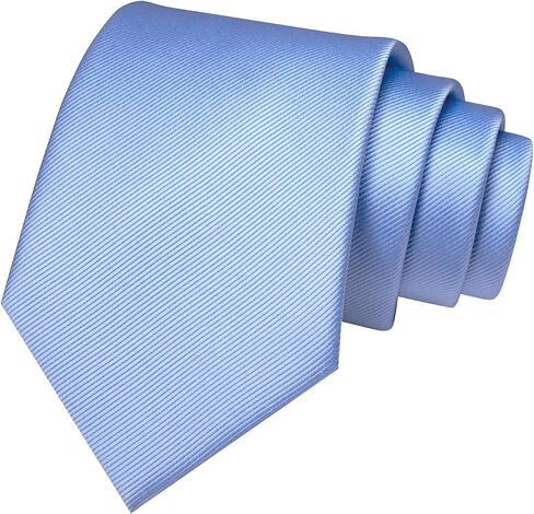 JEMYGINS Solid Color Formal Necktie and Pocket Square Tie Clip Sets for Men in Kuwait