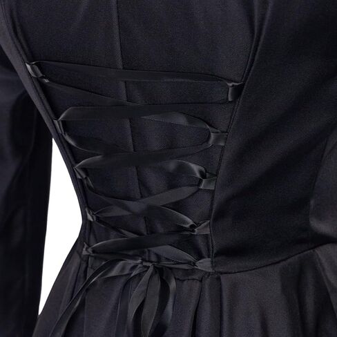 CosplayDiy Womens Steampunk Jacket Gothic Victorian Coat Long Sleeve Medieval Vintage Gothic Tailcoat in Saudi Arabia