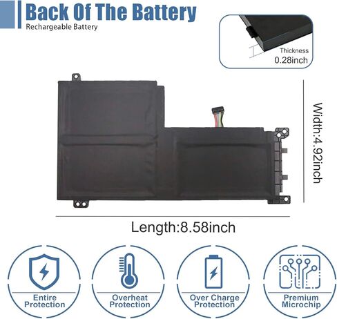 بطارية كمبيوتر محمول VANPIR L16C2PB2 متوافقة مع Lenovo IdeaPad S145-14API/15API 320-14AST/14IAP/14IKB 320-15ABR/15AST/15IAP Series Notebook L16S2PB1 L16C2PB1 L17L2PF1 L17M2PB7 L16L2PB2 L16M2PB2 in Saudi Arabia