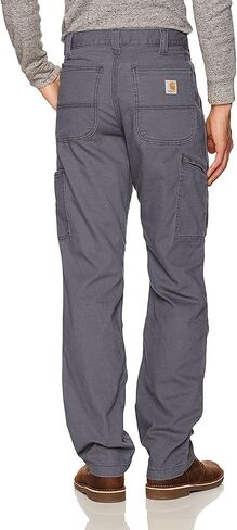 Carhartt Men's Rugged Flex Relaxed Fit Double-Front Utility Jean, Tahoe, 44 x 32 in Saudi Arabia