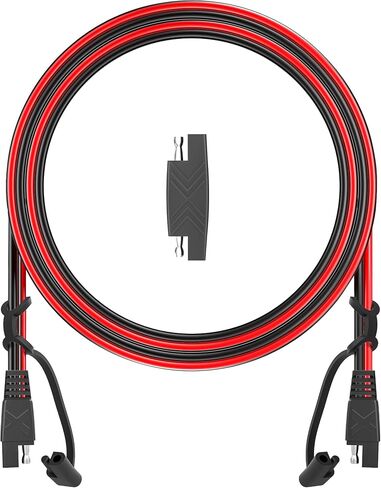 POWISER 3Feet SAE to SAE Extension Cable Quick Disconnect Connector 16AWG,for Automotive, Solar Panel Panel SAE Plug (3FT(16AWG)) in Saudi Arabia