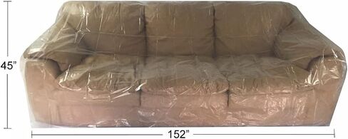 SOFA Moving Covers (2 Pack) - 45" x 152" - Moving & Storage Bags - UBOXES in Saudi Arabia