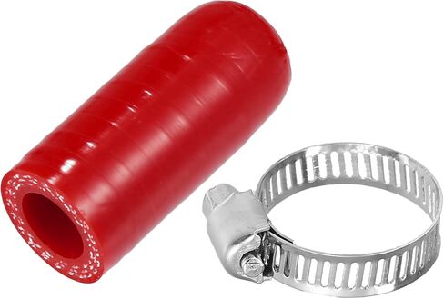 Reinforced Silicone Coolant Cap Kit, 6mm 0.24" ID Turbo Bypass Valve Cap Universal for Car Vacuum Throttle Body Water Port Fix Leak High Temperature Resistant Silicone Red in Saudi Arabia