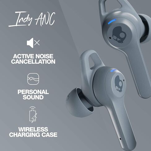 Skullcandy Indy ANC True Wireless In-Ear Earbuds - Black (Discontinued by Manufacturer) in Kuwait