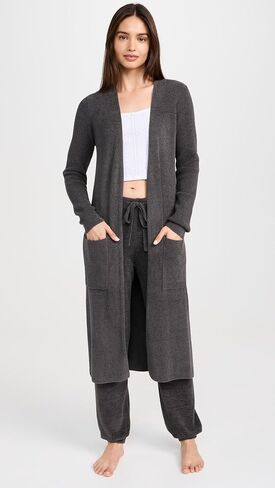 Barefoot Dreams CozyChic Ultra Lite Long Cardi, Sweater, Travel, Long Sweater in Kuwait