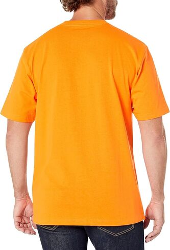 Carhartt Men's Loose Fit Heavyweight Short-Sleeve Pocket T-Shirt K87 - Brite Lime, 3X-Large Tall US in Kuwait