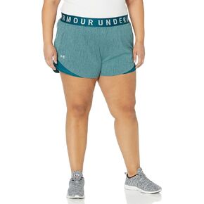 Under Armour Women's Standard Play Up Twist 3.0 Shorts, (866) Orange Blast/Mellow Orange/Mellow Orange, Small
