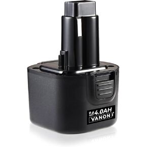 VANON 4.8Ah DW9062 Replacement for Dewalt 9.6V Battery Ni-Mh Compatible with DW9061 DE9036 DE9061 DE9062 DW926 DW955K DW955 DW926K-2 DW926K DW902 DW050 2 Pack