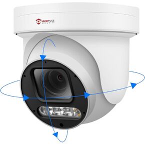كاميرا Anpviz 6MP PoE PTZ في الهواء الطلق، عدسة تكبير بصري 5X 2.7 ~ 13.5 مم، كاميرا أمان IP ذات إمالة عمومية مع كشف المركبات البشرية AI، أضواء كاشفة وإنذار صوتي، محادثة ثنائية الاتجاه، فتحة بطاقة SD، مقاومة للماء IP66