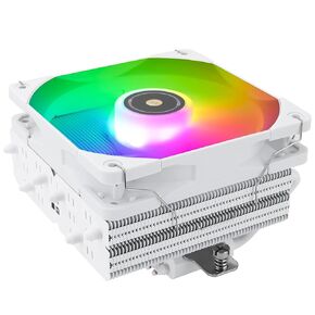 Thermalright SI-100 CPU Air Cooler, 6×6mm Heat Pipes, TL-E12 PWM Quiet Fan CPU Cooler with S-FDB V2.0 Bearing, AGHP 3.0 Technology, for AMD AM4 AM5/Intel 1150/1151/1200/1700/2066, PC Cooler…