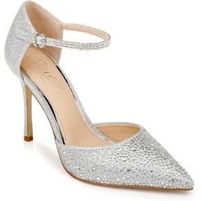 Jewel Badgley Mischka Jailene Ankle Strap Stiletto