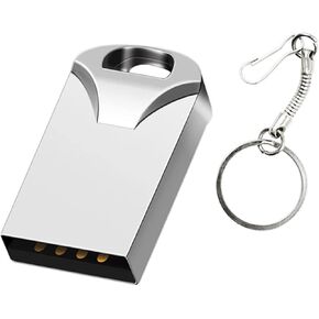 Mini 4GB USB Flash Drives Memory Sticks Thumb Drive Pen Drives with OTG & Type-C Transformer (Black)