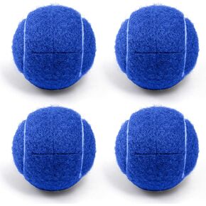 4PCS pre-Cut Tennis Balls, pre-Cut Walker Tennis Balls for Walkers, Universal Glide Balls for Furniture Legs, Floor Protection, Durable Furniture Legs.