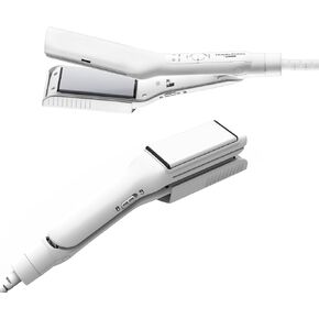 Conair 2-in-1 Travel Iron and Travel Flat Iron, Mini Travel Iron for Clothes, Travel Flat Iron Hair Straightener by Travel Smart