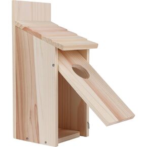 Cedar Blue Bird Box House Wood Bird House Bluebird Box House Cedar Wren and Chickadee Wren Home Outdoor Hanging Wood Birdhouse Assembled OceeK Hummingbird House (1Pack 3115 Assembled)
