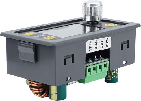 DC Buck Boost Converter, Drok 5V-30V Step Up Down to 0.6-30V Digital Control Power Supply, 6V 12V 24V Voltage Regulator, LCD Digital Display Buck Boost Module Voltage Transformer for Golf Cart in Kuwait