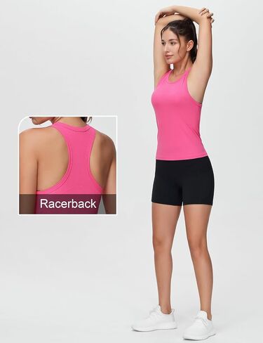THE GYM PEOPLE Women's Racerback Workout Tank Tops Slim Fit Soft Sleeveless Yoga Shirts in Saudi Arabia