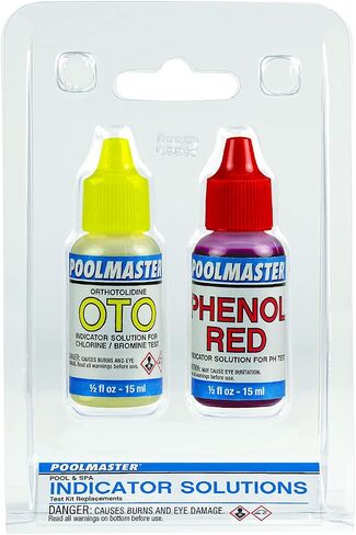 Poolmaster 22240 3-Way Swimming Pool or Spa Water Test Kit with Case, Small, Multi in Kuwait