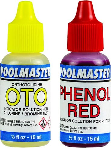 Poolmaster 22240 3-Way Swimming Pool or Spa Water Test Kit with Case, Small, Multi in Kuwait