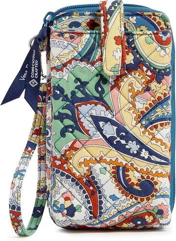 Vera Bradley Cotton Large Smartphone Wristlet with RFID Protection in Saudi Arabia