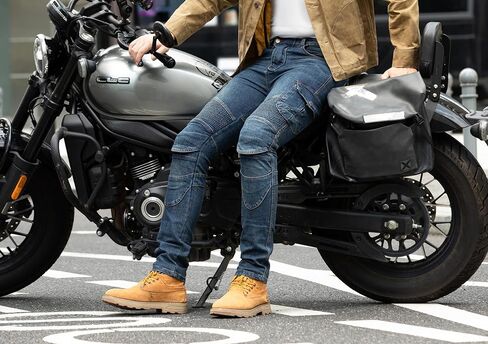 Motorcycle Pants CE Armored Motorbike Jeans Motocross Dirt Bike Riding Gear in Saudi Arabia