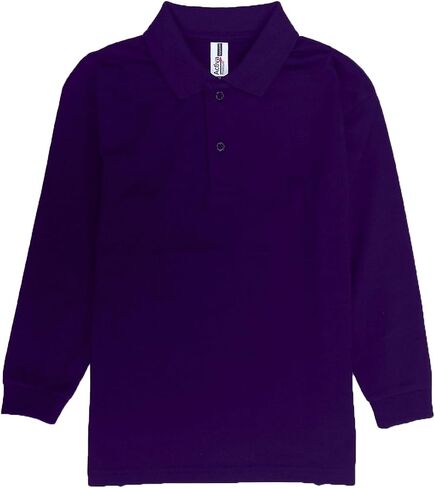 Kids Youth Long Sleeve Polo Golf Shirt Back to School Uniform Boys and Girls in Saudi Arabia