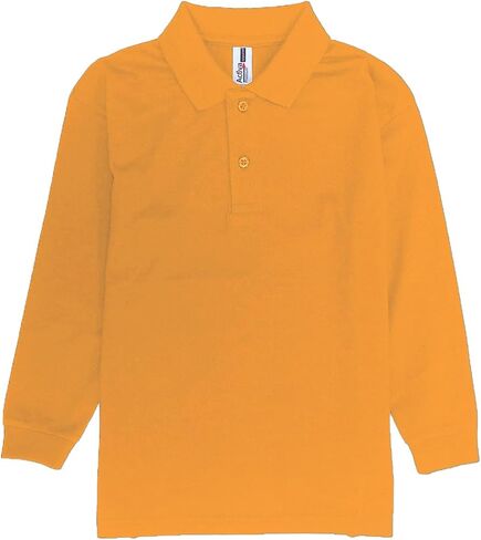 Kids Youth Long Sleeve Polo Golf Shirt Back to School Uniform Boys and Girls in Saudi Arabia
