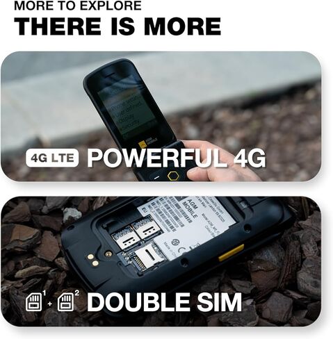 AGM M8 Security + 4G هاتف متين فليب، هواتف خلوية ذات أزرار كبيرة لكبار السن، بيانات آمنة، مقاوم للماء/السقوط، مفتاح جانبي SOS، HAC، اتصال سريع، مكبر صوت قوي 104 ديسيبل، لوحة مفاتيح كبيرة، بطاقات SIM مزدوجة in Kuwait