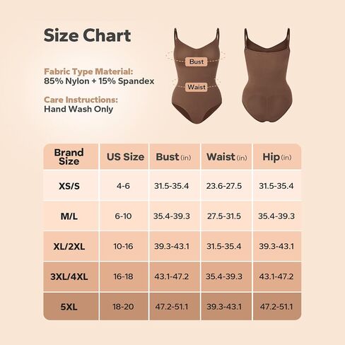 Shapewear, Bodysuit for Women, Tummy Control Bodysuit with Adjustable Straps, Seamless Snatched Body Shaper in Saudi Arabia