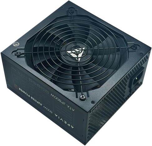 Apevia ATX-JP600W Jupiter 600W 80 Plus Bronze Certified Active PFC ATX Gaming Power Supply, Supports Dual/Quad Core CPUs, SLI/Crossfire/Haswell, 3 Year Warranty in Saudi Arabia