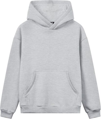 QBK Toddler To Youth Soft Brushed Fleece Hoodies Kids Hooded Sweatshirts With Pockets for Boys And Girls in Saudi Arabia
