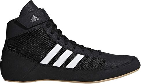 حذاء مصارعة HVC للرجال من adidas، أسود/فحمي/وردي فاقع، 8 in Kuwait
