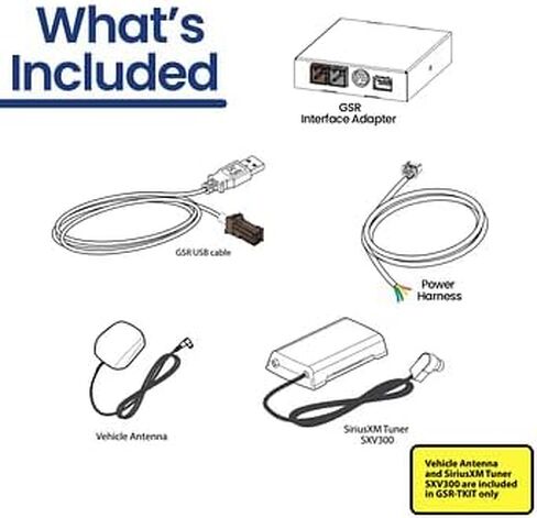 محول إضافي لراديو الأقمار الصناعية VAIS Technlogy GSR-FD04 SiriusXM متوافق مع أجهزة راديو Ford مختارة in Kuwait