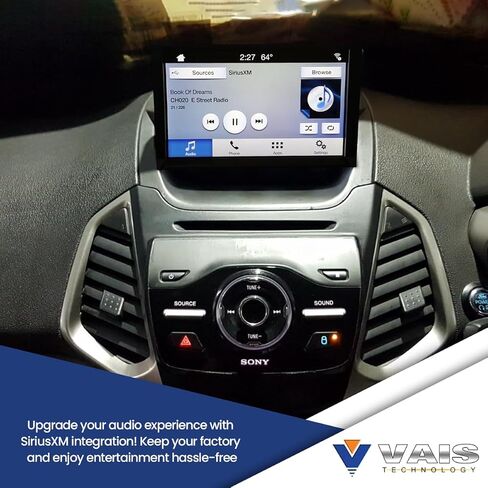 محول إضافي لراديو الأقمار الصناعية VAIS Technlogy GSR-FD04 SiriusXM متوافق مع أجهزة راديو Ford مختارة in Kuwait