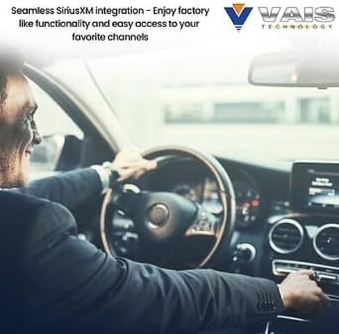 محول إضافي لراديو الأقمار الصناعية VAIS Technlogy GSR-FD04 SiriusXM متوافق مع أجهزة راديو Ford مختارة in Kuwait