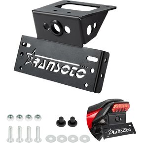 Motorcycle Fender Eliminator License Plate Mount Compatible with 2022-2024 Honda Grom MSX125