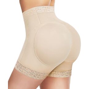 MERYOSZ Tummy Control Panties Butt Lifting Shapewear Shorts for Women Zipper Body Shaper Shorts Thigh Slimmer Underwear