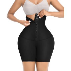 FeelinGirl Shapewear for Women Tummy Control High Waist Body Shaper Shorts Thigh Slimmer Faja Corset Waist Trainer Pants