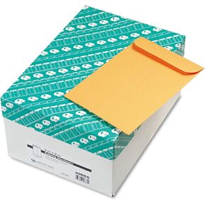 Quality Park Catalog Envelopes, Redi-Seal, Brown Kraft, 7.5 x 10.5, 250 Count, (43462)