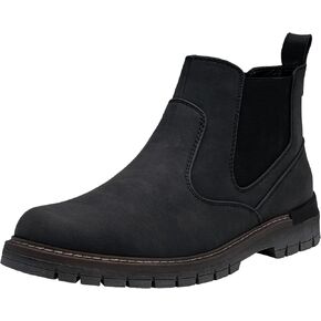 Jousen Mens Boots Retro Mens Casual Boots Chelsea Boots Mens Slip On Boots for Men