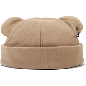 Winter Beanie Hats For Women Men Warm Thickened Cap Unisex Street Fashion Bear Ear Hip Hop Street Fashion