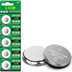 LiCB 10 Pack CR1225 3V Lithium Battery CR 1225