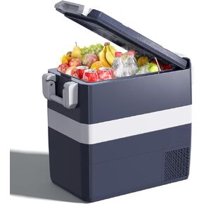 HCALORY 12 Volt Car Refrigerator 42QT(40L) Car Fridge Electric Cooler 12V/24V DC 110~240 Volt AC 12V Fridge Freezer 4℉~68℉ Portable Refrigerator for Camping,Truck,RV,Travel SUV Van Boat