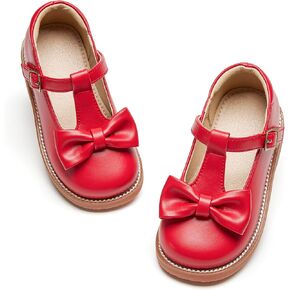 Otter MOMO Toddler/Little Girls Mary Jane Shoes Slip-on School Uniform Party Dress Shoes