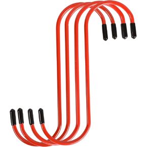 ARES 18060-4-Piece Green Brake Caliper Hanger Set - Rubber Tipped Hooks Easily Restrain Brake Calipers and Reduce Possible Damage to Brake Hoses