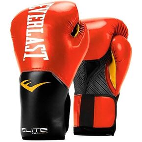Everlast Elite Pro Style Training Gloves, Black, 12 oz