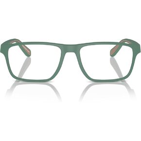 Emporio Armani Men's Ea3233 Rectangular Prescription Eyewear Frames