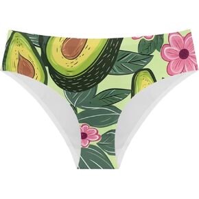Breathable Underwear for Women Panties Low Waisted Stretch Cheeky Panties for Women Briefs Underwear